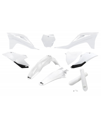 Plastiques Accessoires Moto UFO BODY KIT FULL GASGAS 21-23 WH Plastiques Accessoires Moto UFO BODY KIT FULL GASGAS 21-23 WH