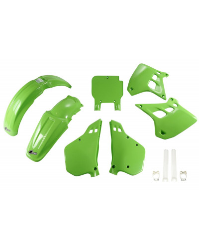 Plastiques Accessoires Moto UFO BODY KIT FULL KX250 90-91 OE91 Plastiques Accessoires Moto UFO BODY KIT FULL KX250 90-91 OE91