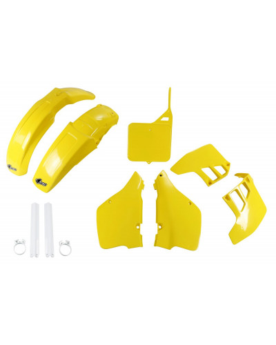 Plastiques Accessoires Moto UFO BODY KIT FULL RM125 89-91 YE Plastiques Accessoires Moto UFO BODY KIT FULL RM125 89-91 YE