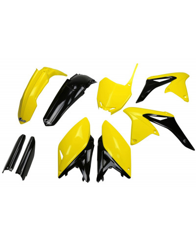 Plastiques Accessoires Moto UFO BODY KIT FULL RMZ250 10-18 OE1 Plastiques Accessoires Moto UFO BODY KIT FULL RMZ250 10-18 OE1