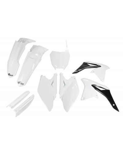 Plastiques Accessoires Moto UFO BODY KIT FULL RMZ250 10-18 WH Plastiques Accessoires Moto UFO BODY KIT FULL RMZ250 10-18 WH