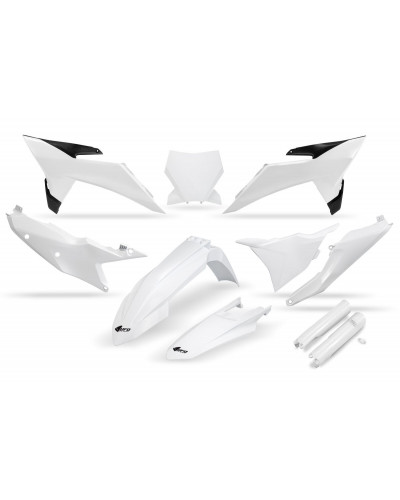 Plastiques Accessoires Moto UFO BODY KIT FULL SX/SXF 2025- WHI