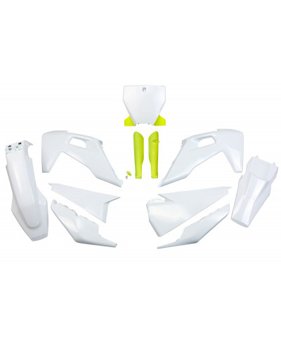 Plastiques Accessoires Moto UFO BODY KIT FULL TC/FC 19-22 WH Plastiques Accessoires Moto UFO BODY KIT FULL TC/FC 19-22 WH