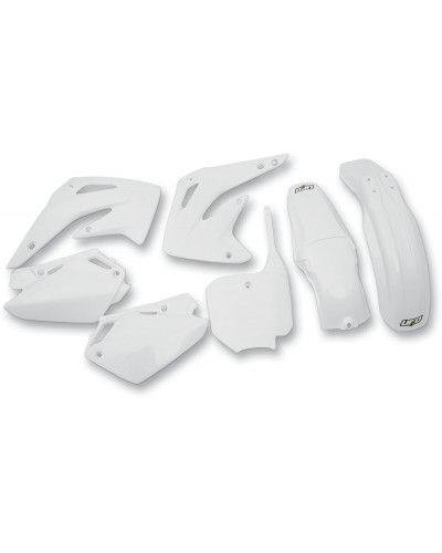 Plastiques Accessoires Moto UFO BODY KIT HON CR85 03-07 WH Plastiques Accessoires Moto UFO BODY KIT HON CR85 03-07 WH