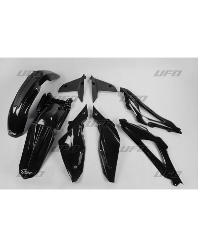 Plastiques Accessoires Moto UFO BODY KIT HUSQ TC 08-10 BK Plastiques Accessoires Moto UFO BODY KIT HUSQ TC 08-10 BK