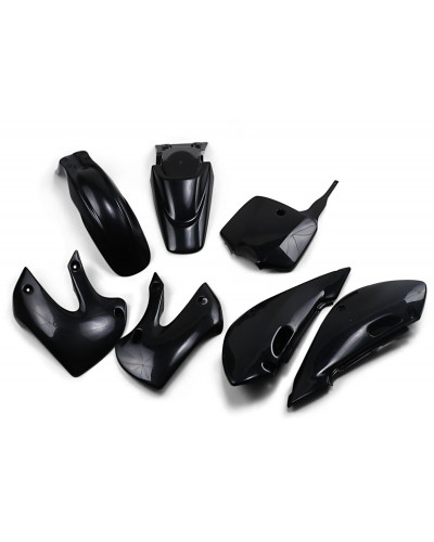 Plastiques Accessoires Moto UFO BODY KIT KLX110 01-09 BK Plastiques Accessoires Moto UFO BODY KIT KLX110 01-09 BK