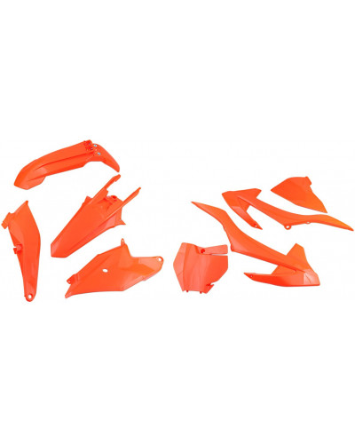 Plastiques Accessoires Moto UFO BODY KIT KTM 85 18-24 FLO ORG Plastiques Accessoires Moto UFO BODY KIT KTM 85 18-24 FLO ORG