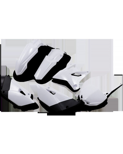 Plastiques Accessoires Moto UFO BODY KIT YZ85 15-21 WH Plastiques Accessoires Moto UFO BODY KIT YZ85 15-21 WH