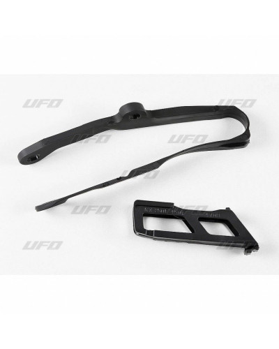 Guide Chaine Moto UFO CHNGUIDE+SLIDER KXF17- BK Guide Chaine Moto UFO CHNGUIDE+SLIDER KXF17- BK