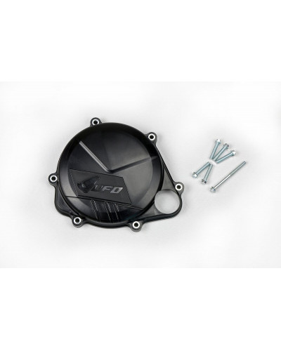Sabot Moteur Moto UFO CVR CLUTCH CRF450 17-18 BK Sabot Moteur Moto UFO CVR CLUTCH CRF450 17-18 BK