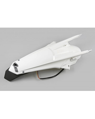 Plastiques Accessoires Moto UFO FDR W/LIGHT EXC17-19 WH Plastiques Accessoires Moto UFO FDR W/LIGHT EXC17-19 WH