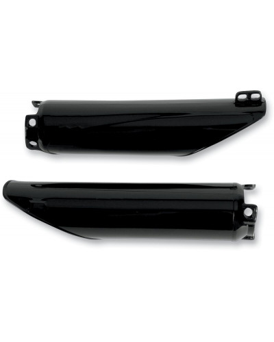 Protège Fourche Moto UFO FORK COVER CR BLK Protège Fourche Moto UFO FORK COVER CR BLK