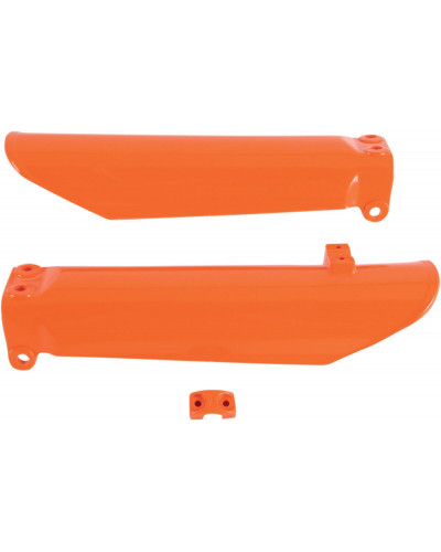 Protège Fourche Moto UFO FORK COVER SX85 04-17 ORG Protège Fourche Moto UFO FORK COVER SX85 04-17 ORG