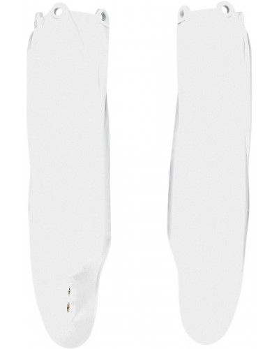 Protège Fourche Moto UFO FORK COVER YZ22-/YZF10-23 WHT Protège Fourche Moto UFO FORK COVER YZ22-/YZF10-23 WHT