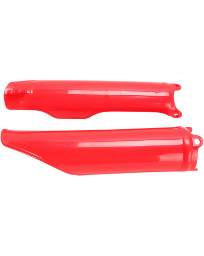 Protège Fourche Moto UFO FORK COVERS CRF 09-18 RED Protège Fourche Moto UFO FORK COVERS CRF 09-18 RED