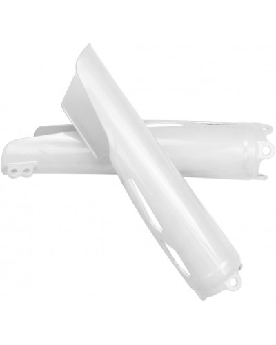 Protège Fourche Moto UFO FORK COVERS CRF R/RX 19- WHT Protège Fourche Moto UFO FORK COVERS CRF R/RX 19- WHT