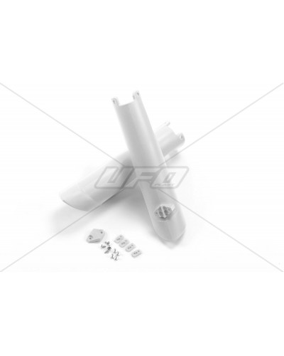Protège Fourche Moto UFO FORK COVERS HVA TC/FC 15-22 WH Protège Fourche Moto UFO FORK COVERS HVA TC/FC 15-22 WH