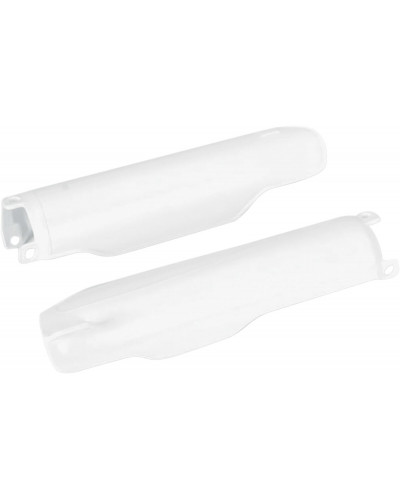 Protège Fourche Moto UFO FORK SLDR PROTCTRS CR WHT Protège Fourche Moto UFO FORK SLDR PROTCTRS CR WHT