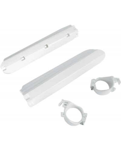 Protège Fourche Moto UFO FORK SLIDER PROT YZ 91-95 WH Protège Fourche Moto UFO FORK SLIDER PROT YZ 91-95 WH