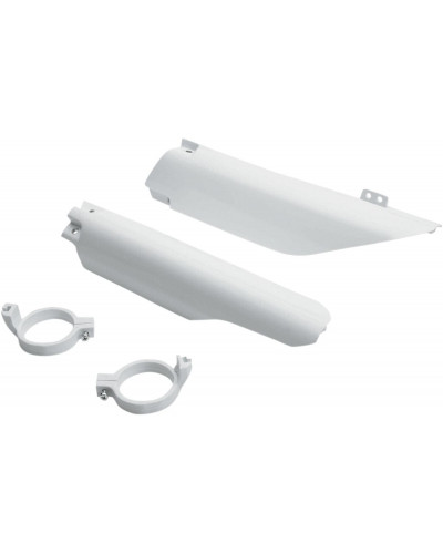 Protège Fourche Moto UFO FORKCOVER RM04-06 RMZ04-05 WHT Protège Fourche Moto UFO FORKCOVER RM04-06 RMZ04-05 WHT