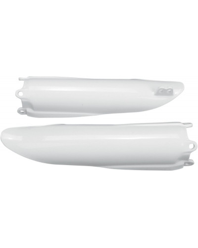 Protège Fourche Moto UFO FORKCOVER YZ08-21 YZF08-09 WHT