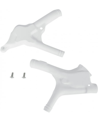 Nerf Bar Bumper Moto UFO FRAME GUARDS CR 89-92 WHT