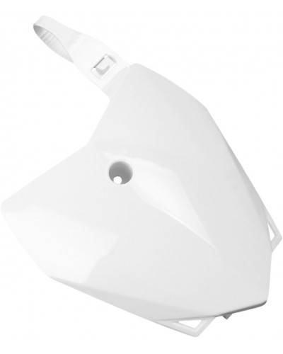Carters divers UFO FRONT #PLATE KLX110 10-17 WHT