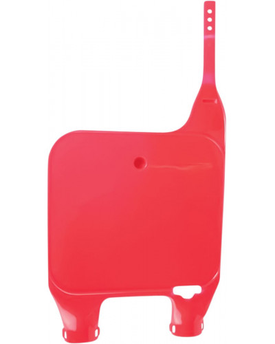 Carters divers UFO FRT #PLATE CR FLO. RED Carters divers UFO FRT #PLATE CR FLO. RED