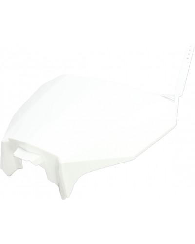 Carters divers UFO FRT # PLATE CRF450R/RX 17 WHT
