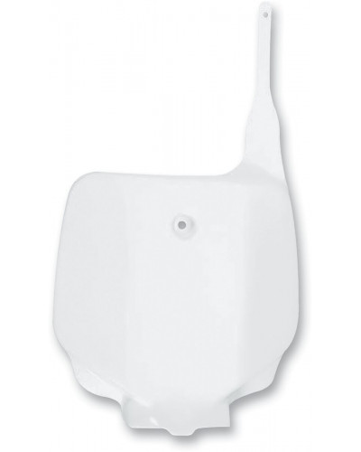 Carters divers UFO FRT#PLATE KX80/85 98-13 WHT