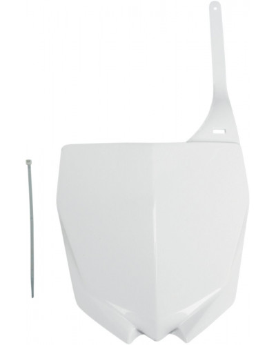 Carters divers UFO FRT#PLATE YZ15-21 YZF10-17 WHT Carters divers UFO FRT#PLATE YZ15-21 YZF10-17 WHT