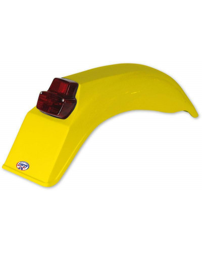 Garde Boue Moto UFO Garde-boue arrière + feu UFO Enduro jaune