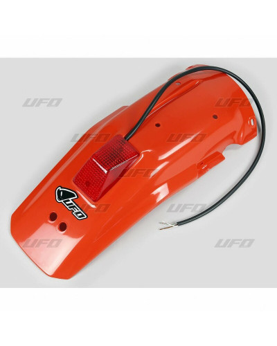 Garde Boue Moto UFO Garde-boue arrière + feu UFO orange Honda XR600R