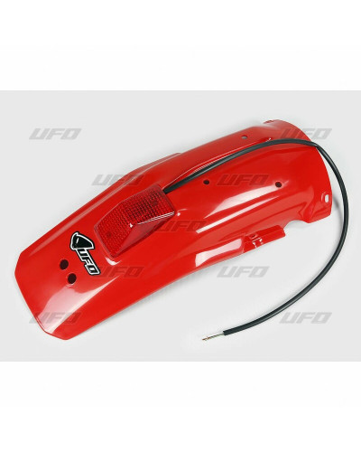 Garde Boue Moto UFO Garde-boue arrière + feu UFO rouge Honda XR600R