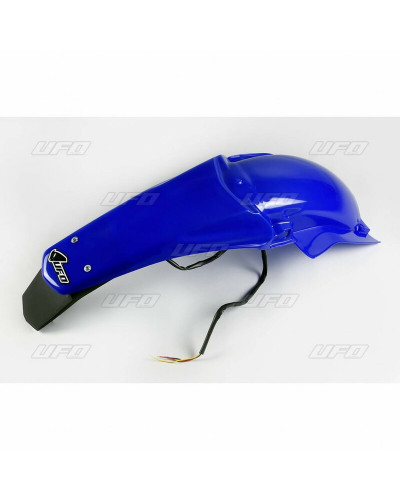 Garde Boue Moto UFO Garde-boue arrière + support de plaque avec feu UFO bleu Reflex Yamaha WR450F/250F