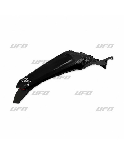 Garde Boue Moto UFO Garde-boue arrière + support de plaque avec feu UFO noir Yamaha WR250F
