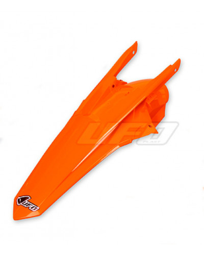 Garde Boue Moto UFO Garde-boue arrière UFO orange fluo KTM