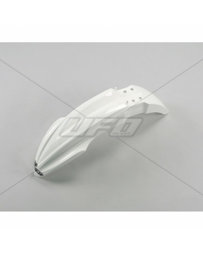 Garde Boue Moto UFO Garde-boue avant UFO blanc Kawasaki KX85