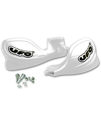 Protège Main Moto Spécifique UFO HANDGRDS CR97-03 WH Protège Main Moto Spécifique UFO HANDGRDS CR97-03 WH