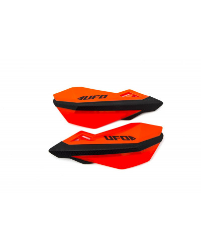 Protège Main Moto Spécifique UFO HANDGUARDS KTM FLO ORANGE Protège Main Moto Spécifique UFO HANDGUARDS KTM FLO ORANGE
