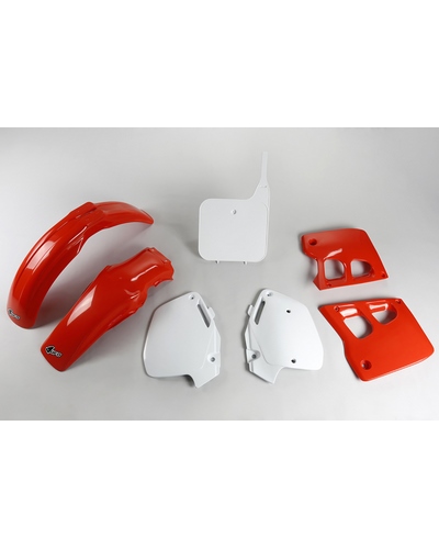 Kit Plastique Moto UFO Kit plastique complet OEM 90 UFO - Rouge/Blanc