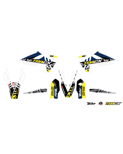 KIT STICKERS UFO Kit plastique & déco UFO couleur origine Husqvarna TC85