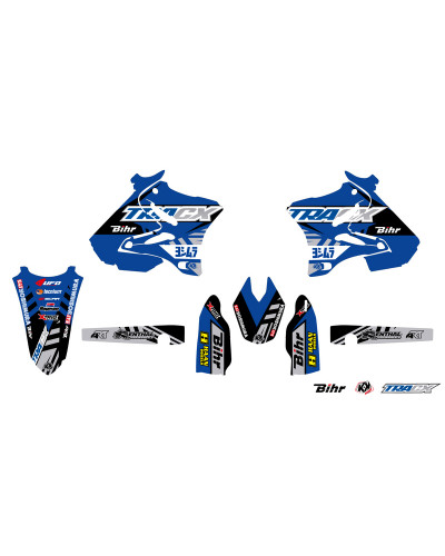 KIT STICKERS UFO Kit plastique & déco UFO couleur origine Yamaha YZ125/250