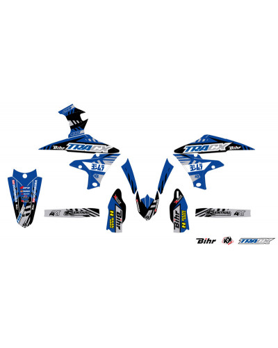 KIT STICKERS UFO Kit plastique & déco UFO couleur origine Yamaha YZ450F