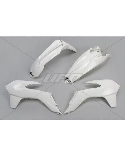 Kit Plastique Moto UFO Kit plastique UFO blanc KTM