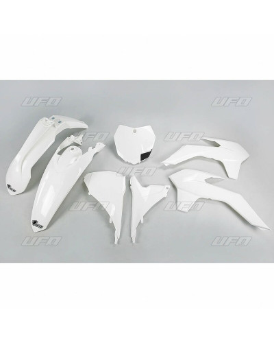 Kit Plastique Moto UFO Kit plastique UFO blanc KTM