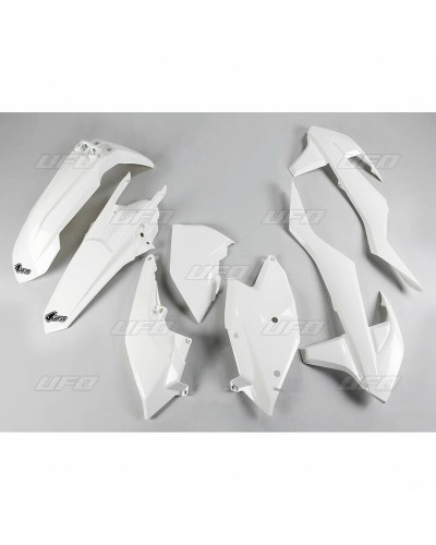 Kit Plastique Moto UFO Kit plastique UFO blanc KTM