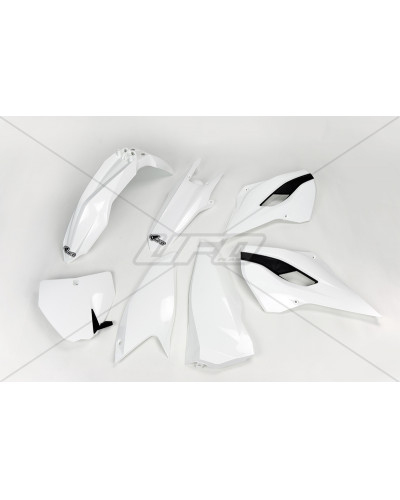 Kit Plastique Moto UFO Kit plastique UFO couleur origine (2014) blanc/noir Husqvarna