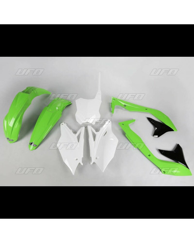 Kit Plastique Moto UFO Kit plastique UFO couleur origine (2018) Kawasaki KX450F