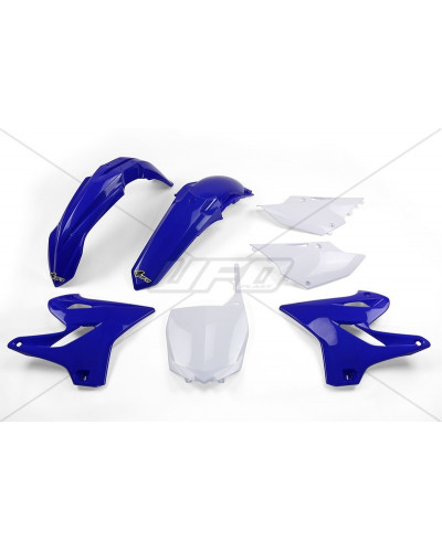 Kit Plastique Moto UFO Kit plastique UFO couleur origine bleu/blanc Yamaha YZ125/250